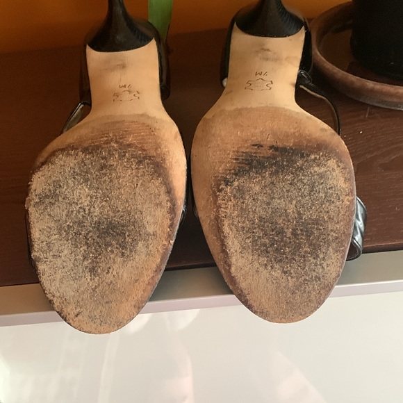 Michael Michael Kors, leather strap sandals, stiletto heels (10 cm) - Picture 4 of 5